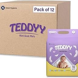 TEDDYY Baby Disposable Rapi-Soak Mats Size - 60 X 60 cm (120)-image-20
