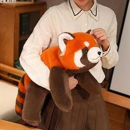 Ditucu Weighted Stuffed Animals Weighted Red Panda Plush Toys Cute Soft Plushies Gifts for Kids 17 inch-31