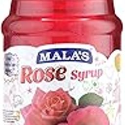 Mala's Mala Rose Syrup - 1 litre Bottle, 1000 g-28