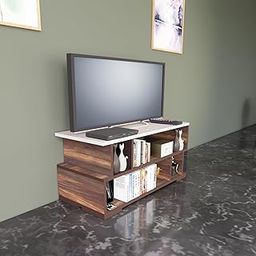 The MM Furniture store Maple Magic TV Unit in Asian Light & Asian Walnut - Enchanting Harmony for Your Entertainment Space-image-43