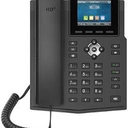Fanvil X3U-Pro 2.8" Color Display 6 SIP Lines 3Line Keys IPv4 & IPv6 PoE & GigE G.722 Opus G.723.1-10