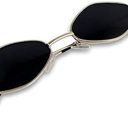 Diamond Shape Cat Eye Women's Sunglasses Lightweight Frames Provide Uv Protection,Small Metal Frames Making Them Ideal For Everyday Wear.,Non-Polarized-image-5