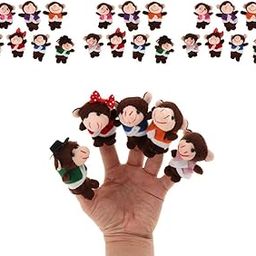 ATORSE Toy 3 Sets/21 Pieces Monkeys Finger Puppet Toy Story Telling Educational Toys-Baby-Toys for Baby-Developmental Baby Toys-image-10