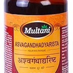 Multani Asvagandhadyarista Syrup | Useful In Weakness, Stress & Strain | Usefull in Vertigo | Improves Tiredness, Sleep Quality, Nervine Strength | 450 ml-image-22