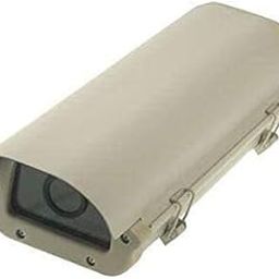 Metal Lock Outdoor Waterproof CCTV Camera HOUSING for Bullet Camera, (10 INCH) Suitable for 6 MM Bullet Camera (Without Bracket) Compatible with J.K.Vision Stand-18