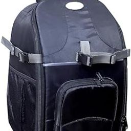 Polyester B7 Water Resistant Camera Backpack With Extra Front Pocket Photographers Bag With Rain Cover Tripod Holder Compatible For Sony Nikon Canon Panasonic Dslr (Black)-image-23