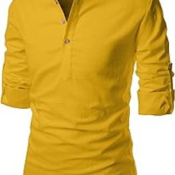 Men's Cotton Blend Kurta-image-84