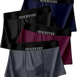 Men's Airsoft Trunk Underwear | Anti-Bacterial & Odor-Resistant Innerwear | Regular Fit Briefs Imported Soft Nylon Fabric | Breathable & Stretchable | Daily Comfort | Pack of 4 | L-image-66