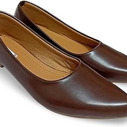 Women's Formal Ballerina Flats – Stylish Pointed Toe Pull-On Shoes for Office & Casual Wear-image-84