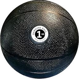 KAVYARA Rubber Coating Medicine Workout Ball for Strength Training, Balance, Core Exercise – Non-Slip, Durable Weighted Slam Ball for Home & Gym Workouts – 1kg to 5kg Options (1kg)-image-87