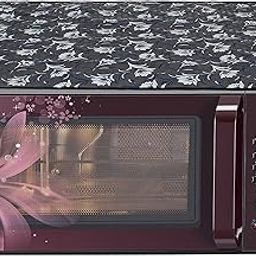 Lithara Printed Waterproof Microwave Oven Top Cover | Size : 30 x 19 Inches | Sams05 (Multicolor)-image-19