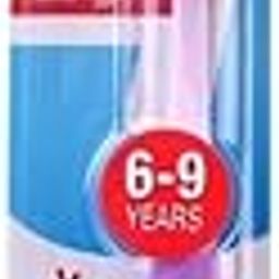 Jordan Step 3 Kids Toothbrush with Stand, 6-9 Years Tooth brush , Soft Bristles, BPA Free Kid Toothbrush (6-9Years Kid-Stand-Purple)-2