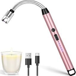 Clariq Gas for Kitchen Use, C-Type Rechargeable Electric Lighter Stove & Candle with USB Charging Port 1 Year Warranty, 400 Uses in Single Charge-image-82