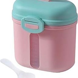 CALANDIS™ Baby Formula Dispenser Snack Storage Leak-Proof Milk Powder Box for Infant Pink Large | Other Baby Feeding | Feeding-picture-12