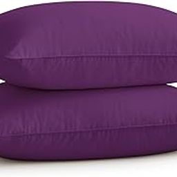 The Wood White® Microfiber Soft Pillows Set of 2 Sleep Well in Soft to Medium Firm of 16 x 24 inches or 41 x 61 Cm - Magenta-image-36