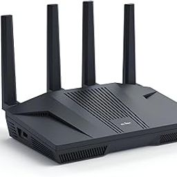 GL.iNet GL-MT6000 WiFi Router (Flint 2) | Gaming WiFi Router | 2 x 2.5G Multi-Gig Ports + 4 x 1G Ethernet Ports | Mass Device Connectivity | Fast OpenVpn & WireGuard | 802.11ax-2