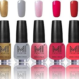 MI Fashion�Nail Polish Shades- Delightfully Golden,Bright Plum and many more-image-68