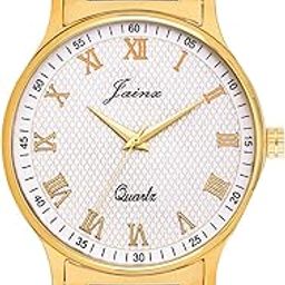 Premium Golden Chain Analog Wrist Watch for Men - JM1101-18