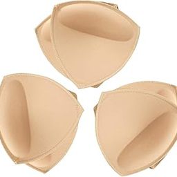 Removable Bra Pads Inserts Women's Comfy Sports Cups Bra Insert for BIkini Top Swimsuit-picture-2
