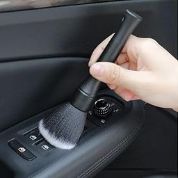 Auto Interior Dust Brush, Car Soft Bristles Detailing Brush, Scratch Free Dust Removal Cleaning Tool Kit, Long Hair Handle Brushes Duster for Auto Dashboard, Air Vents, Leather, Computer-image-89