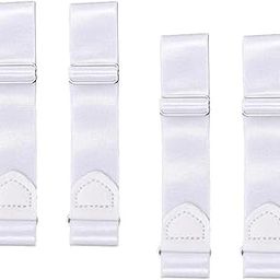 CALANDIS™ 2 Pairs Adjustable Anti Slip Elastic Shirt Sleeve Holder Armband Garter Band | Key Chains Rings & Cases | Mens Accessories-63