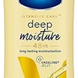 Vaseline Intensive Care Deep Moisture Nourishing Body Lotion 600 ml, Daily Moisturizer for Dry Skin, Gives Non-Greasy, Glowing Skin - For Men & Women-7