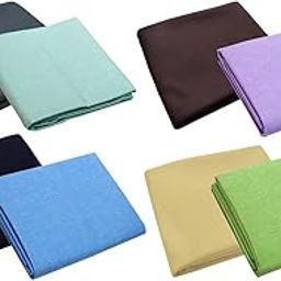 Men's Poly Cotton Unstitched Shirt & Trouser Fabric Combo Set (Multi Color; Free Size)-image-107