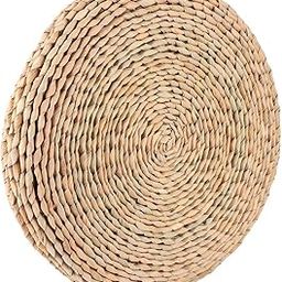 Round Pouf, Tatami Pouf Japaness Style Straw Futon for Yoga for Zen for Tea Ceremony-image-24