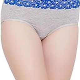 Women's Cotton Blend Panty Slim Hipster Panties-image-64