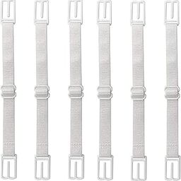 Bra strap holders for slipping, Racerback Converters, stay put strap holder, bra strap clips for the back (WHITE, PACK OF 6)-picture-18
