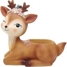 ARTIST AURA Handscraft Resin Deer Flower Pot – Cute Animal Planter for Indoor Plants | Mini Plant Container for Home and Office Decor (1 Piece, Plant Not Included)-image-41