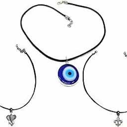 gurjari jewellers Cootan Cord with Oxidised Pendant for girls and Boys and women (Ganesh)-picture-7