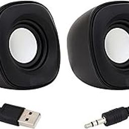 Speaker 8CA76AA 12 Watt 2.0 Channel USB Multimedia Speaker (Black)-18