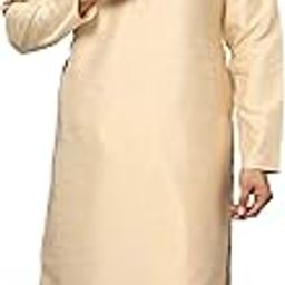 Silk Blend Men's Kurta Pyjama Set/Kurta Pajama for Men-image-13