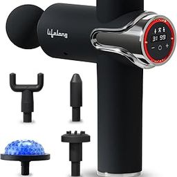 Lifelong Gun Massager for Pain Relief with Cold Compression & 99 Speed Settings - Rechargeable, 5 Massage Heads, 3 Modes for Full Body Deep Tissue Percussion Massage for Muscles of Back, Neck, Shoulder, Hand, Foot, Head & Leg-32
