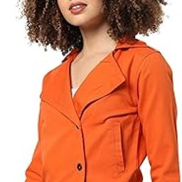 Women Cotton Blend Standard Length Jacket-picture-45