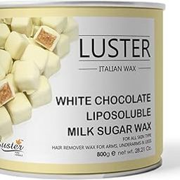 Luster White Chocolate Hair Removal Hot Wax (800ml)-image-91