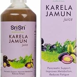 Sri Sri Tattva Karela Jamun Juice - Ayurvedic Juice to Help Maintain Healthy Sugar Levels - 100% Natural - No Added Sugar - 1000ml (Pack of 1)-26