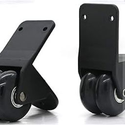 XiaoShiJie (Set of 2) Directional Luggage Mute Wheel Suitcase Replacement Repair Wheels Parts Spinner (DiLong D026#)-image-91