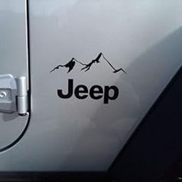 ISEE 360® Mountains Adventure Nature Wanderlust Stickers Car Vinyl Decal Exterior Accessories Adventures Wrangler for Sides, Hoods, Bumper (Pack of 2)-25