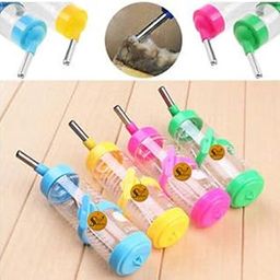 Sage Square 125 ml Leak Proof Water Bottle with Attachment for Hamster/Dwarf/Gerbil/Mice/Guinea Pig/Ferret/Rabbit (Random Color)-3