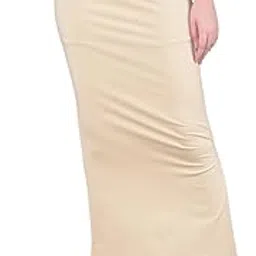 comfort lady Women Cotton Blend Saree Shapewear/Saree Shapers Underskirt/Saree Petticoat-picture-34