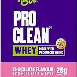 Yogabar Pro Clean Whey Protein Powder, Chocolate Flavour with Monk Fruit and Dates, 25g Protein, ProAbsorb Blend, Pack of 3 Sachets-picture-11