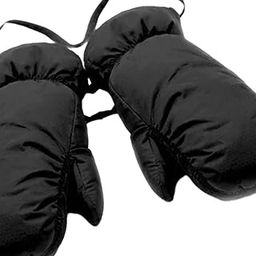 CALANDIS™ Down Mittens Ski Gloves with Lanyard Windproof Ski Mittens for Skiing Riding Black M | Gloves & Mittens | Clothing | Winter Sports-image-59