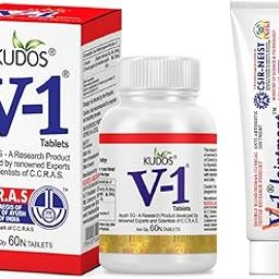 Kudos V-1 Tablets Get One & Jointment - 90G-image-38