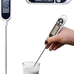 Digital Food & Liquid Thermometer Long stainless steel probe for testing all types of meat oil food Instant Read Best Digital Thermometer-3