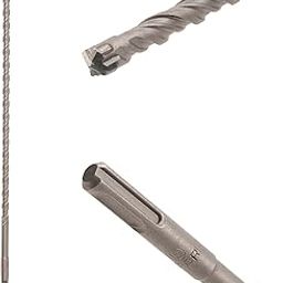 TAPARIA 10mm Cross Point Tip SDS Plus Hammer Drill Bit for Concrete/Masonry Drilling (HDC 10400, 10x340x400 mm)-Home, DIY, Professional, Construction, Brick, Wall-Drilling-image-97