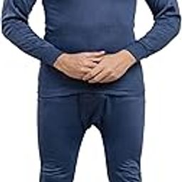 KEATY Men's Thermal Wool Fabric Set | Men & Boys Thermal Top Set Casual, Solid Wool Fabric in Color (Pack of 1 Set)-picture-13