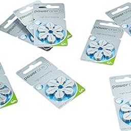 Power One Size 675 MERCURY FREE Hearing Aid Batteries (60 batteries)-29