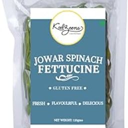 Kuizeens Spinach Jowar Fettuccine - 100g | High-Protein & Fiber-Rich | Gluten-Free Delight | Easy-to-Make | No MSG | No Preservatives | Rich in Nutrients | Vegan & Wholesome | Easy To Digest Healthy Noodles | Ready in Minutes | Quick & Easy to Prepare-image-63